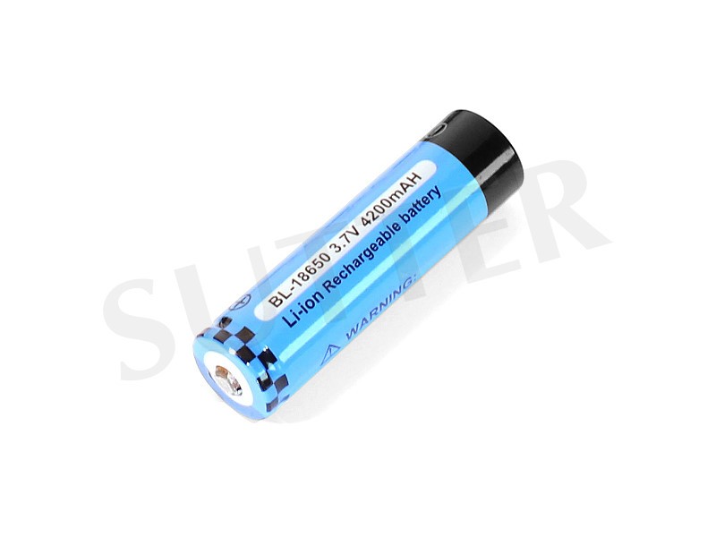 SUTTER® Li-Ionen-Akku 9800mAh 3,7V für unsere Taschenlampen u.v.m. Akku 18650