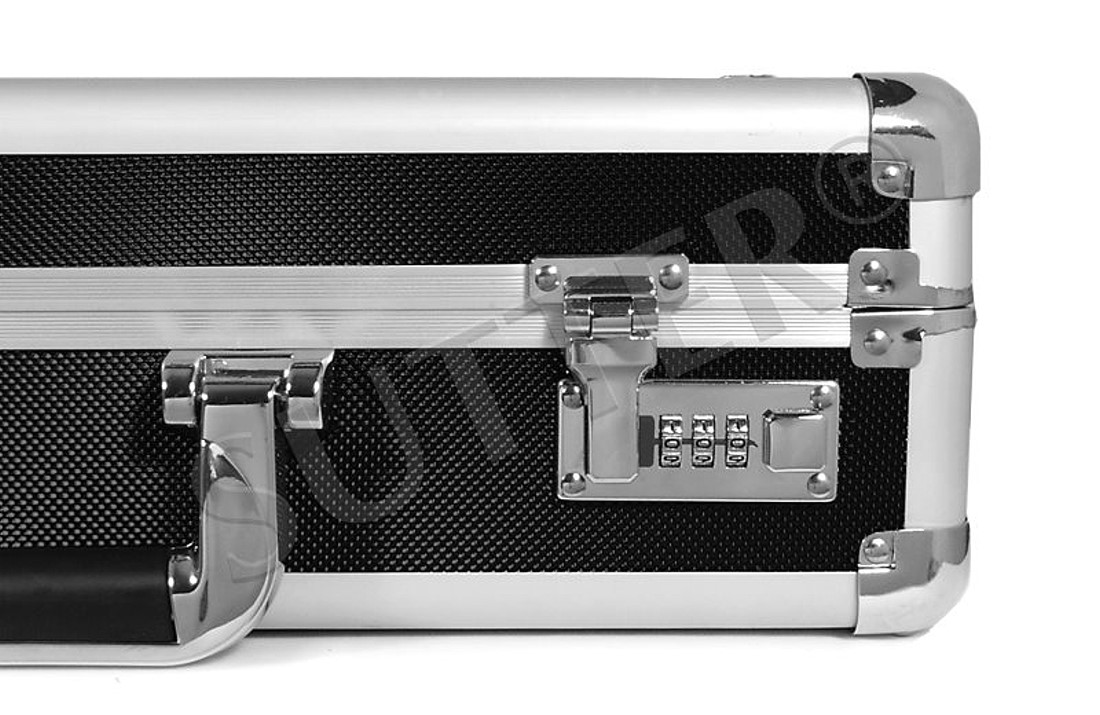 SUTTER® Aluminium Kurzwaffen-/ Pistolenkoffer AL-810 TOP Waffenkoffer