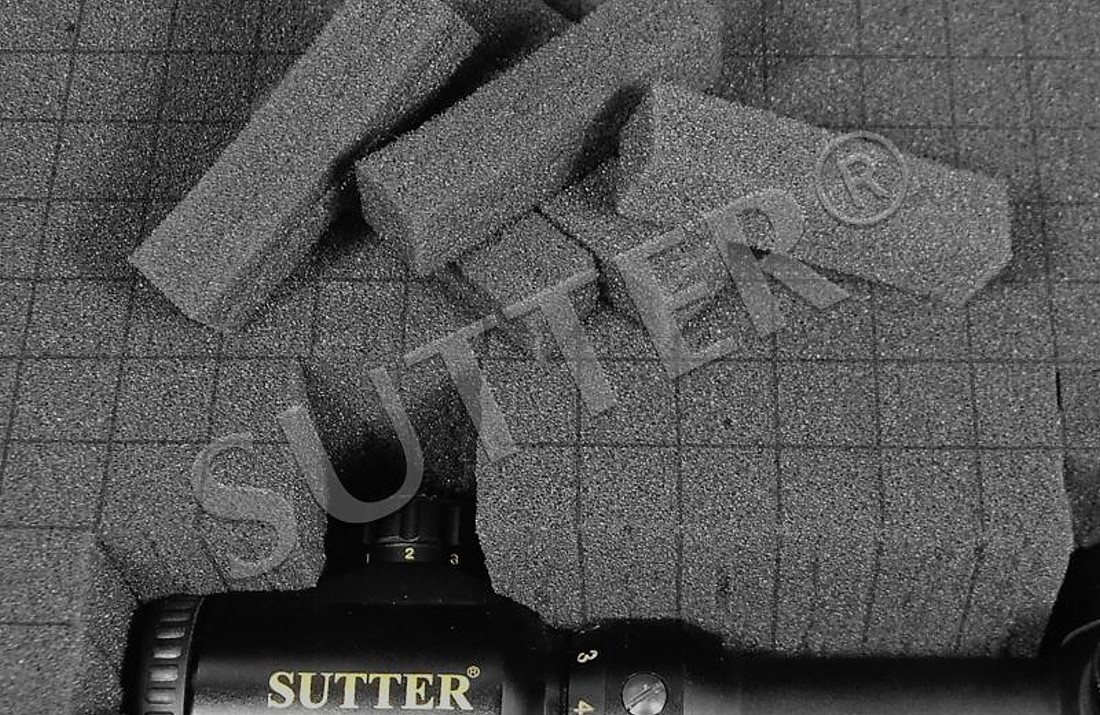 SUTTER® Aluminium Kurzwaffen-/ Pistolenkoffer AL-810 TOP Waffenkoffer